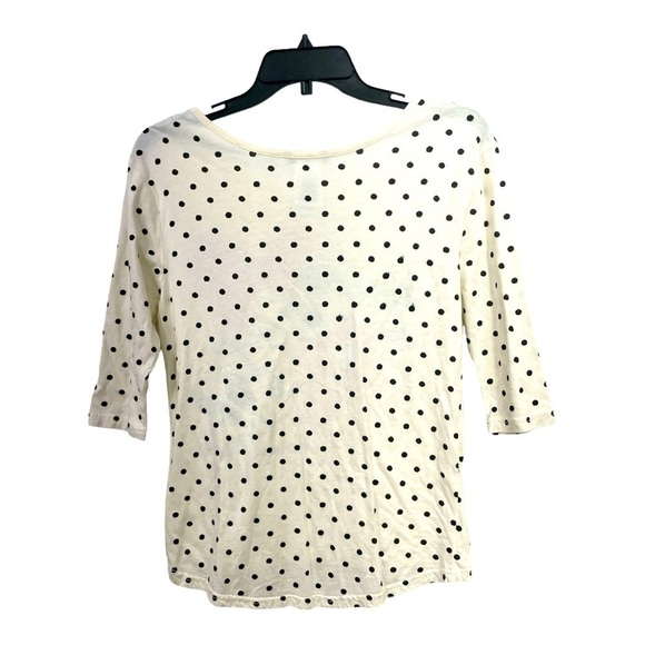 DISNEY PARKS Womens Minnie Mouse Polka Dot Tee With Bows Size M - Picture 4 of 9